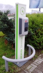 OKKO - nabíjacia stanica elektromobilov; 22kW, 32A